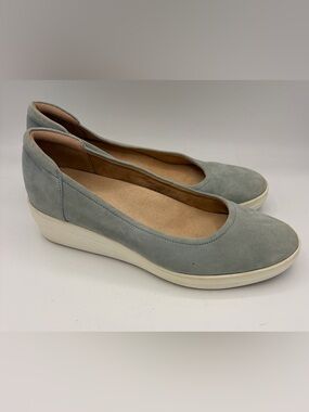 Naturalizer Susan wedge platform shoe women’s size 10.5 nautical coastal boating